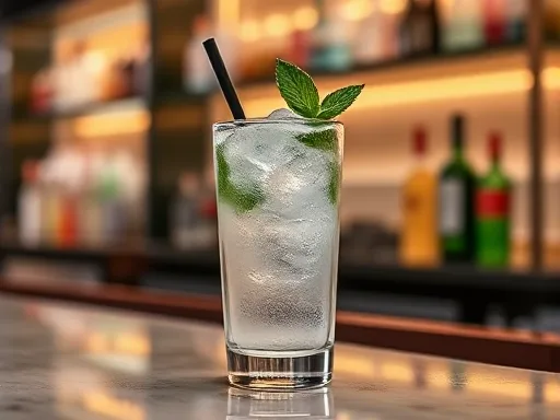 Gin Smash - At a Bar