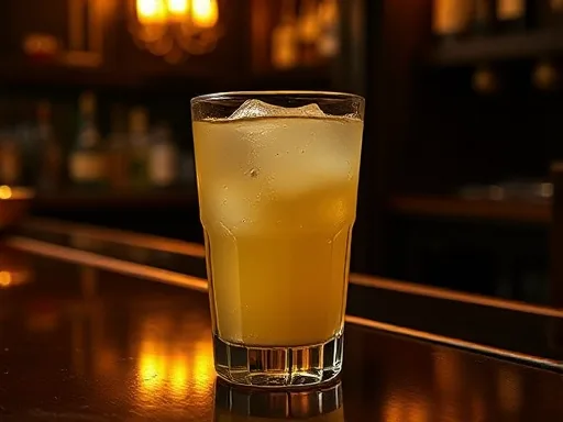 Gin Sour - At a Bar
