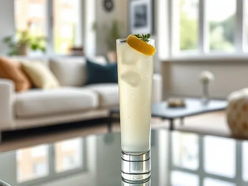 Gin and Bitter Lemon - At Home