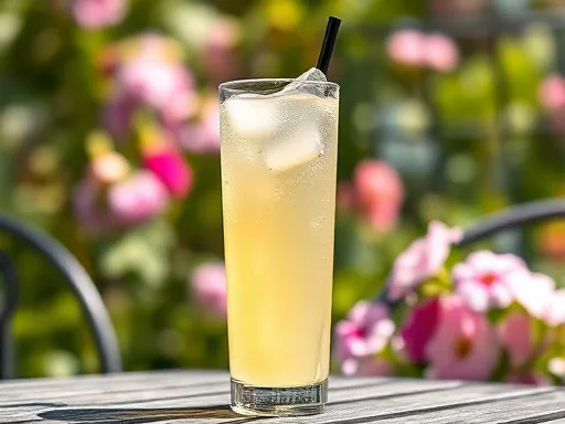 Gin and Bitter Lemon - Outdoors