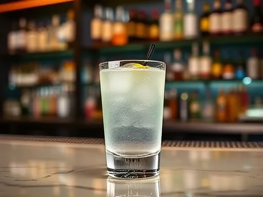 Gin and Pear - At a Bar