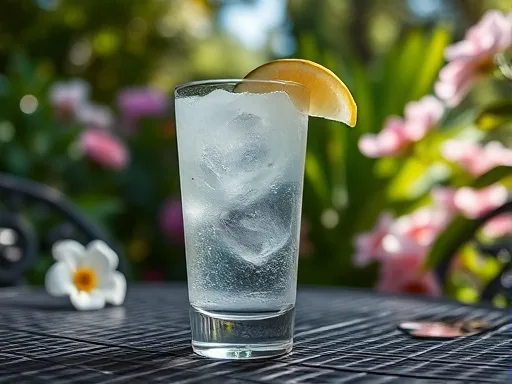 Gin and Pear - Outdoors