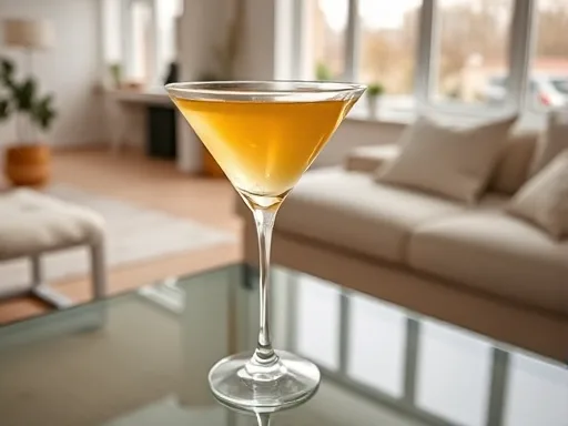 Ginger Apple Martini - At Home