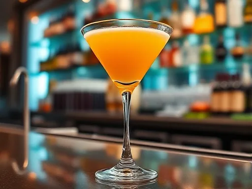 Girasole Cocktail - At a Bar