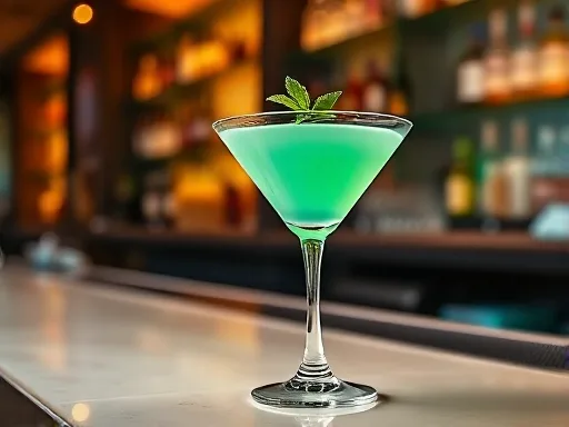 Glacier Mint - At a Bar