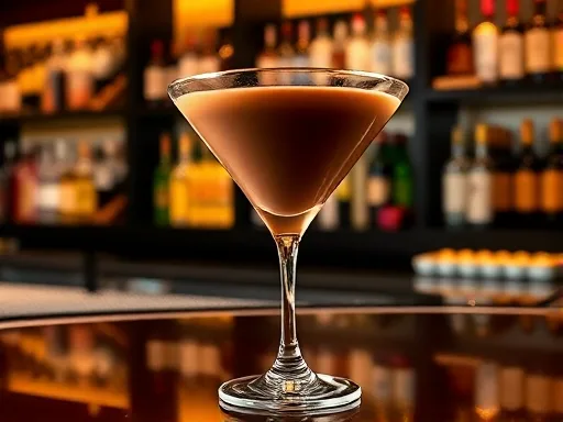 Godiva Chocolate Martini - At a Bar