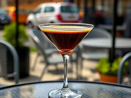 Godiva Chocolate Martini - Outdoors