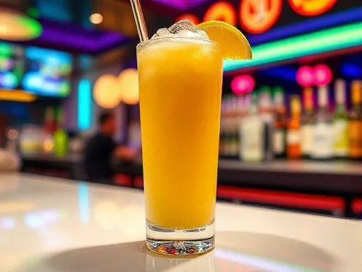 Golden Colada - At a Bar