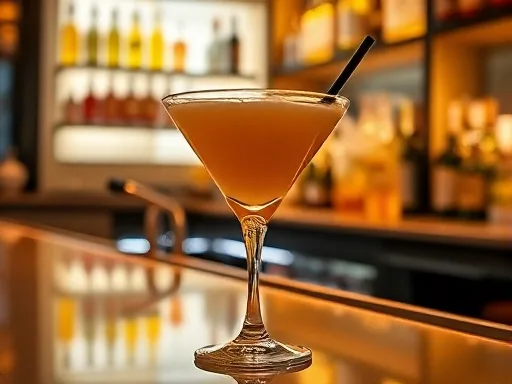 Golden Sunset - At a Bar