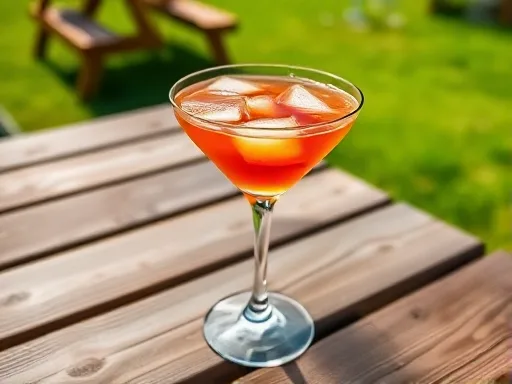 Golden Trailer Martini - Outdoors