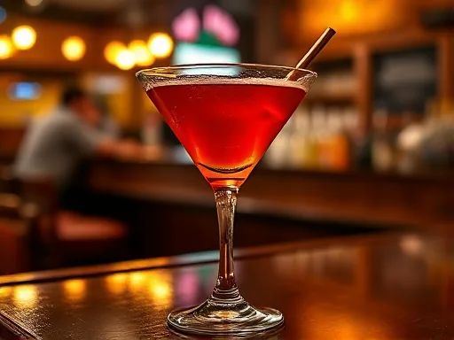 Goldfinger Martini - At a Bar