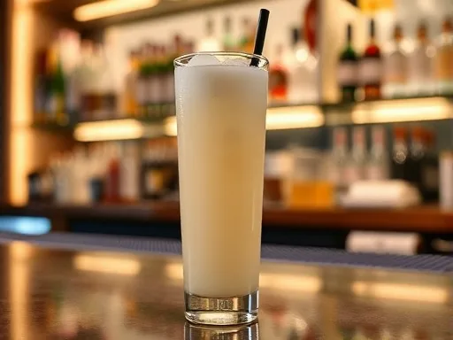 Grand Royal Fizz - At a Bar
