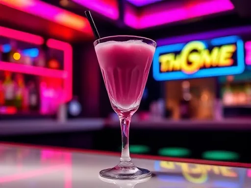 Grape Bubbolicious - At a Bar