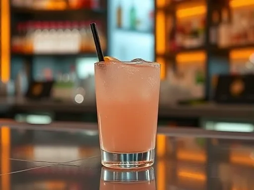 Grapefruit Splash - At a Bar