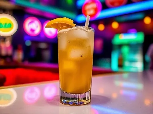 Grass Skirt - At a Bar