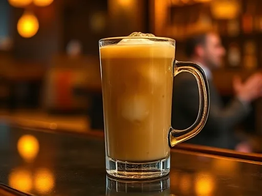 Greek Iced Coffee - At a Bar