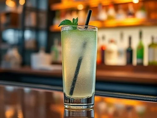 Green Froggy - At a Bar