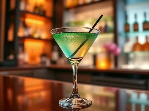 Green Lizard - At a Bar