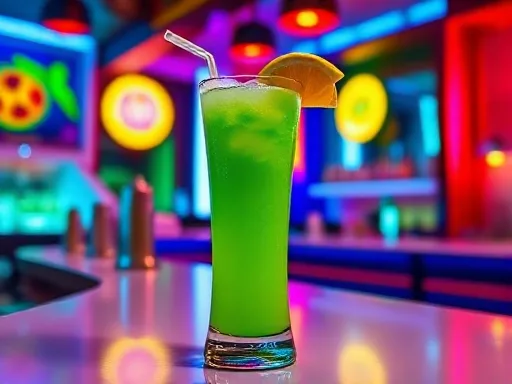 Green Mamba - At a Bar