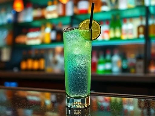 Green Meanie - At a Bar
