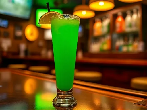 Green Mexican - At a Bar