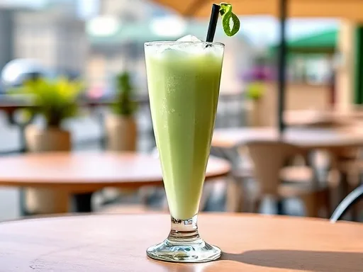 Green Milkshake - Outdoors