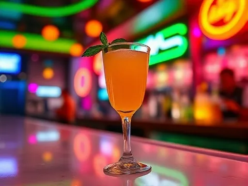 Green Orange - At a Bar