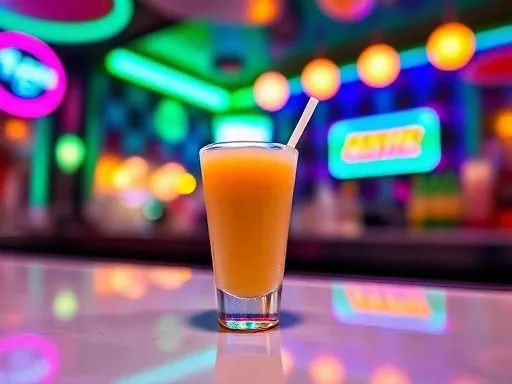 Green Sneaker - At a Bar