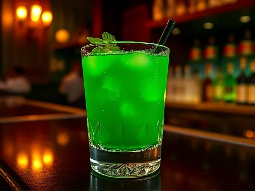 Green Stinger - At a Bar
