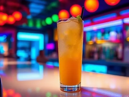 Grenadine Cocktail - At a Bar