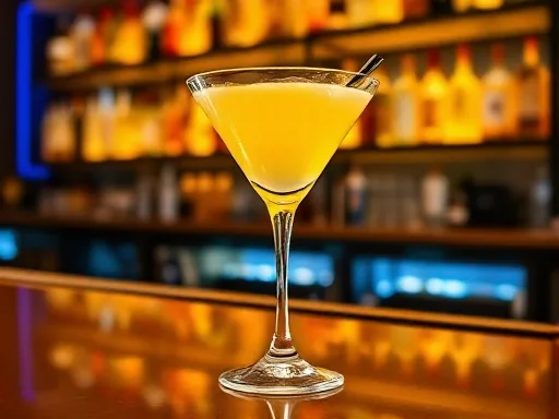 Grown-up Lemonade - At a Bar