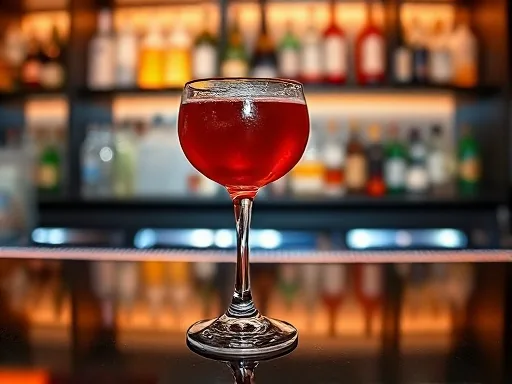 Guavaberry Kir - At a Bar