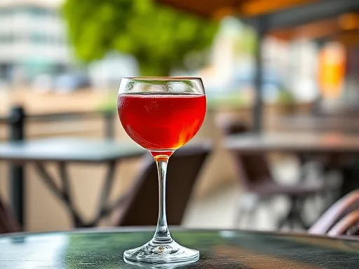 Guavaberry Kir - Outdoors