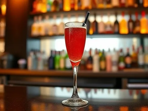 Guavaberry Royale - At a Bar