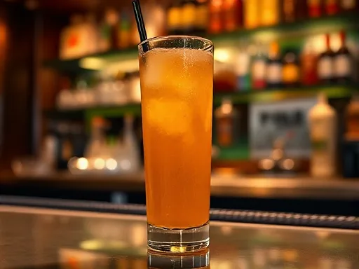 Guavaberry Sunset - At a Bar