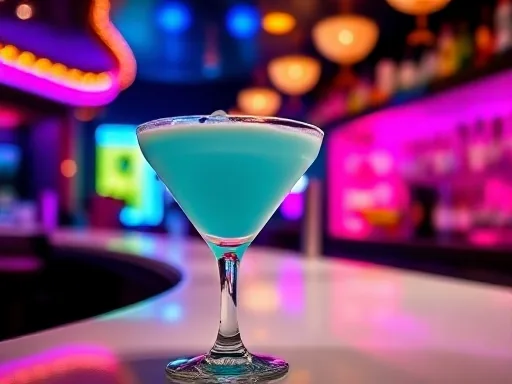 Gumdrop Cocktail - At a Bar