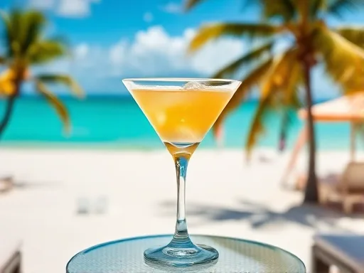 Hawaii Cocktail - Outdoors