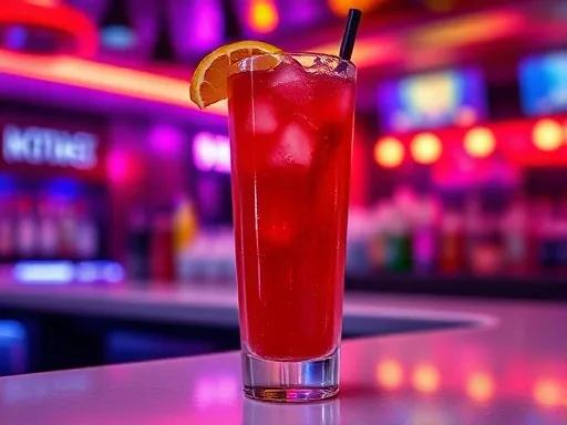 Hawaiian Sunset - At a Bar