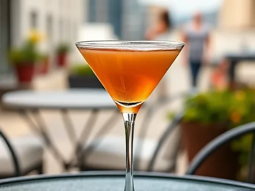 Hazelnut Martini - Outdoors