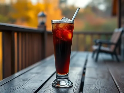 Hennessy and Vanilla Coke - Outdoors