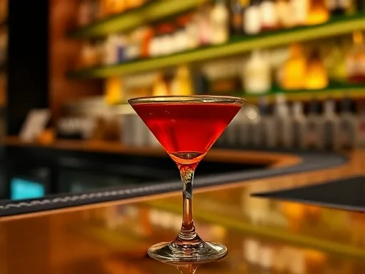 Homestead Cocktail - At a Bar