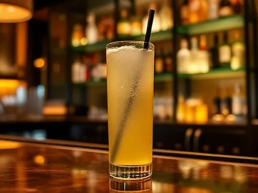 Hong Kong Fizz - At a Bar