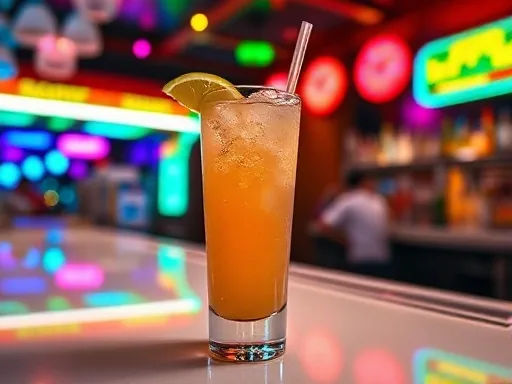 Honolulu Cooler - At a Bar