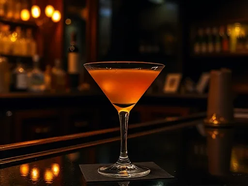 Hoot Mon Cocktail - At a Bar
