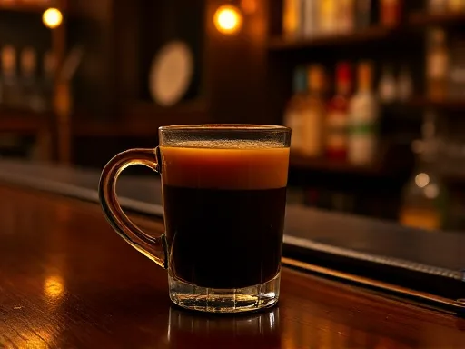 Hot Brandy Toddy - At a Bar