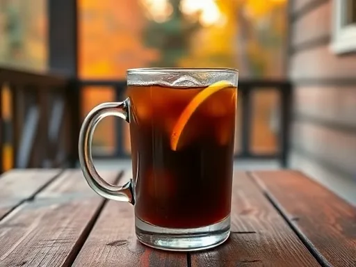 Hot Brandy Toddy - Outdoors