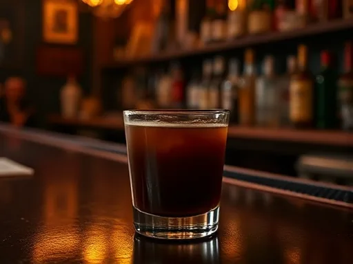 Hot Brick Toddy - At a Bar
