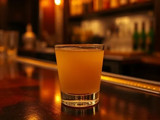 Hot Butter Scotch Toddy - At a Bar