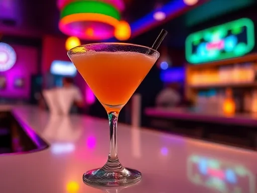 Hot Buttered Cranberry Punch - At a Bar