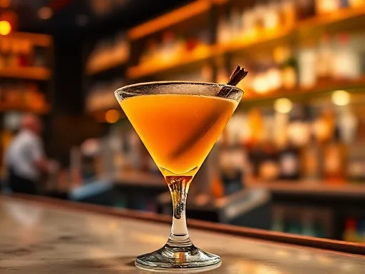 Hot-Buttered Rum - At a Bar